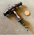 Lignum Vitae Corkscrew — Steel, late 19th century
