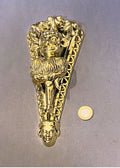 Lincoln Imp Brass Door Knocker — Brass, 1911