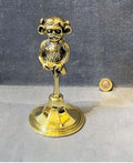 Lincoln Imp Brass Mantle Ornament — Brass, late 19th century