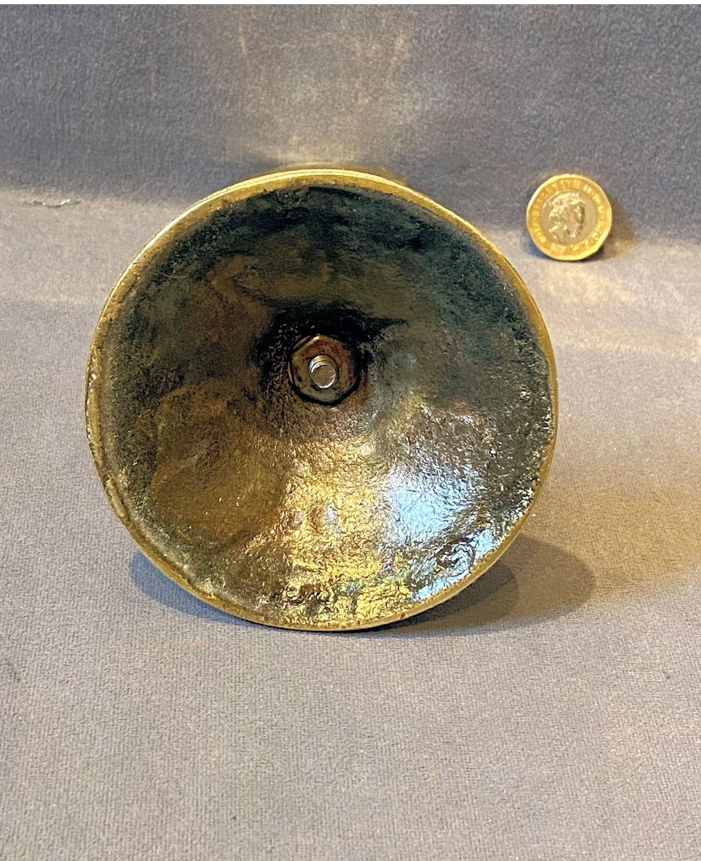 Lincoln Imp Brass Mantle Ornament — view 3