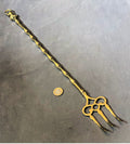 Lincoln Imp Brass Toasting Fork, 2 available — Brass, 1920's