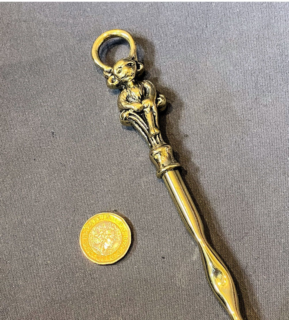 Lincoln Imp Brass Toasting Fork, 2 available — view 3