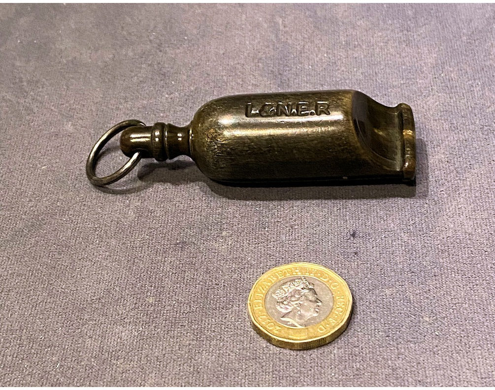 LNER Cowhorn Whistle — view 2