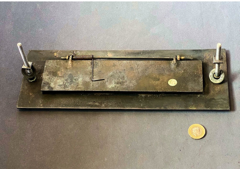 London Mutual Insurance Society Brass Letter Flap — view 2