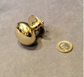 Long Run of Brass Cupboard Knobs — Brass, 1920's