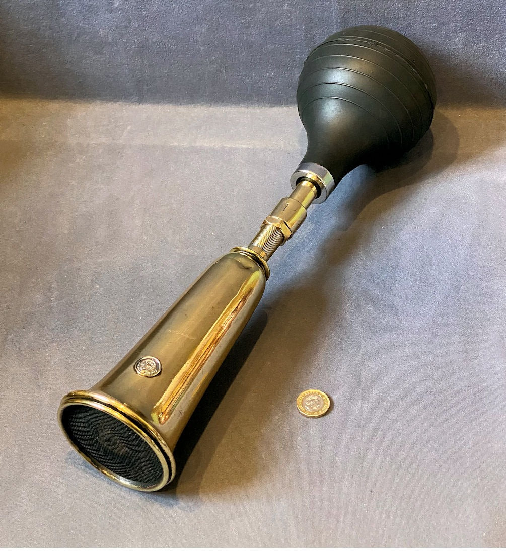 Lucas Brass Car Horn — Brass
