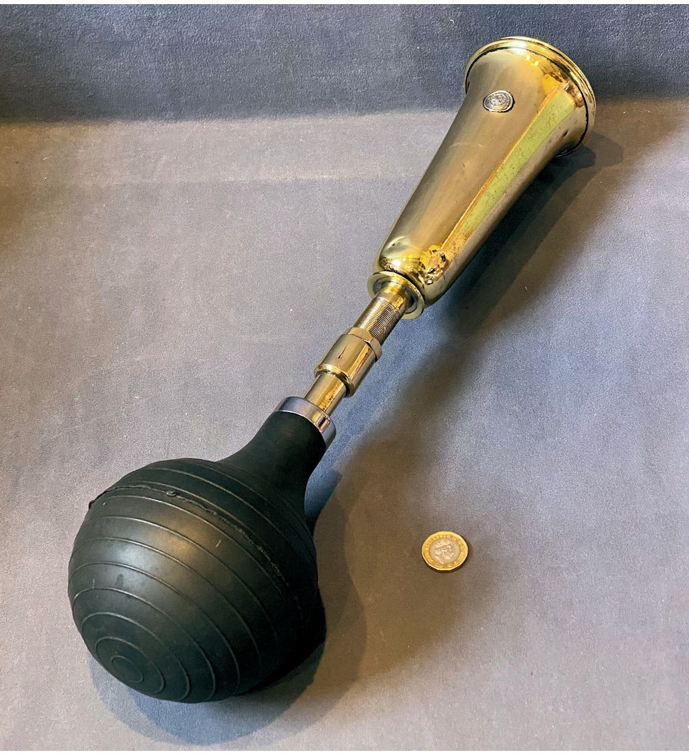 Lucas Brass Car Horn — view 2