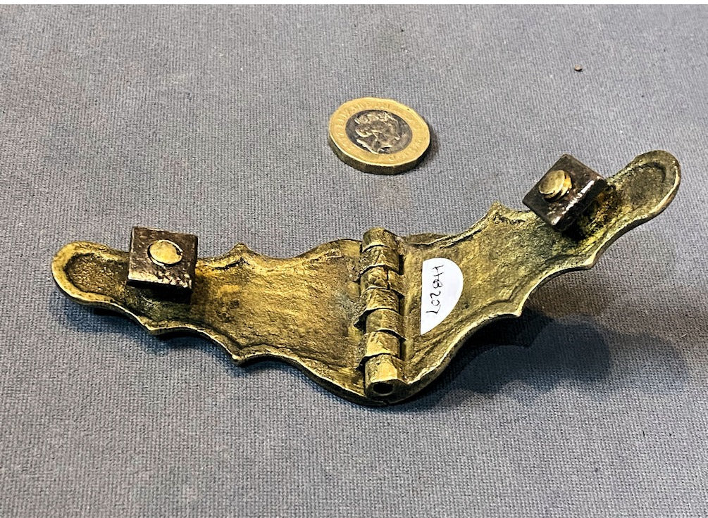 Ludwell Saddler's Brass Name Plate — view 2