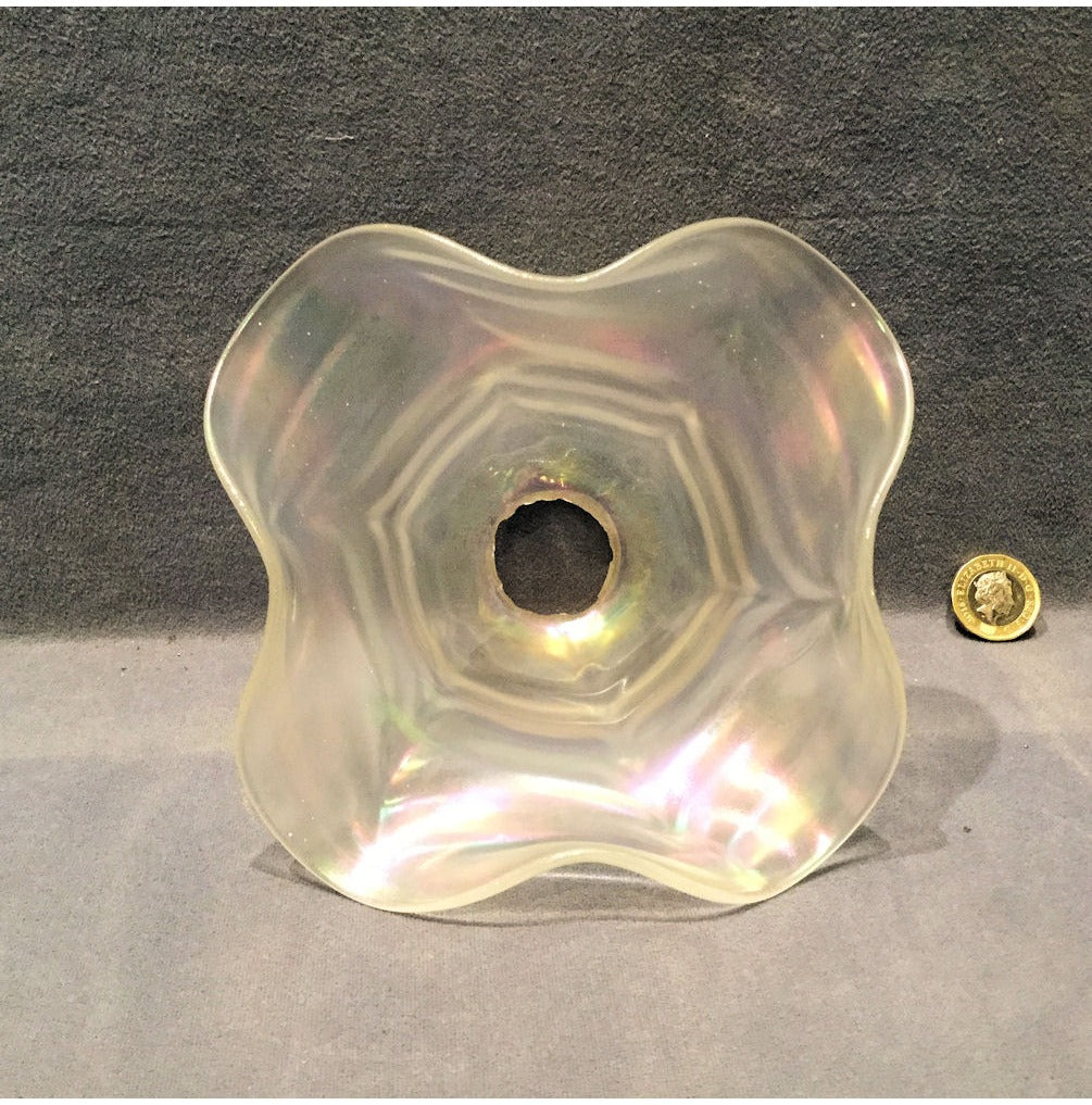 Lustre Glass Lamp Shade — view 2