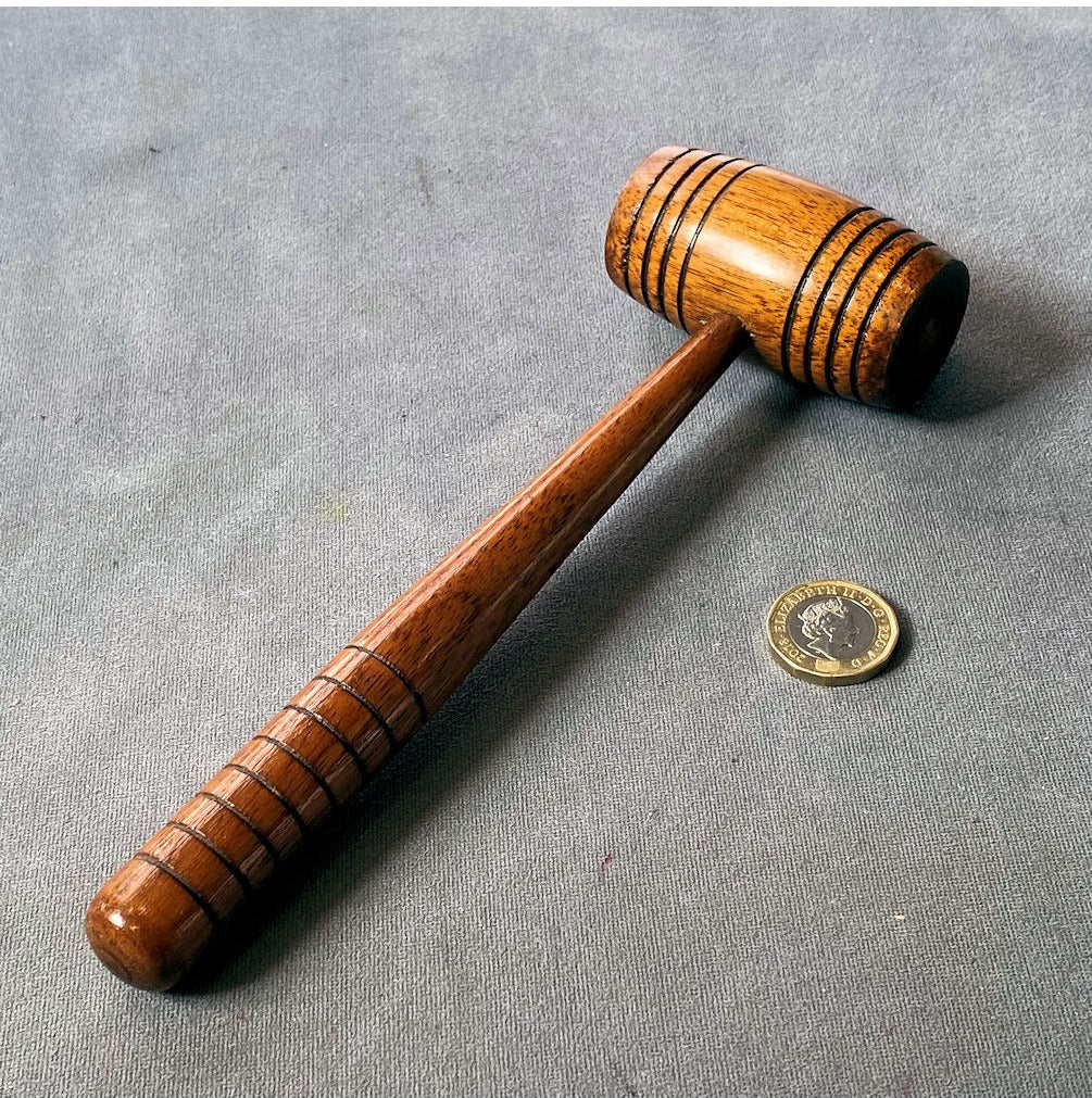 Mahogany Auctioneers Gavel — view 2