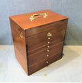 Mahogany Dental Cabinet — Mahogany, late 19th century
