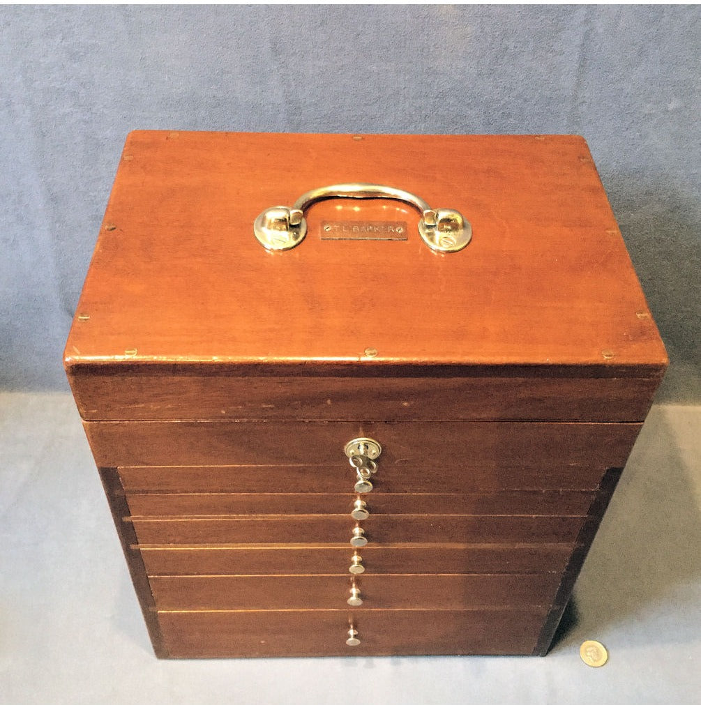 Mahogany Dental Cabinet — view 6