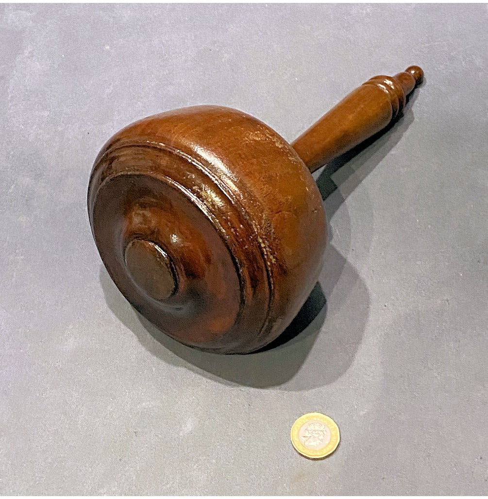 Mahogany Masonic Gavel — view 2