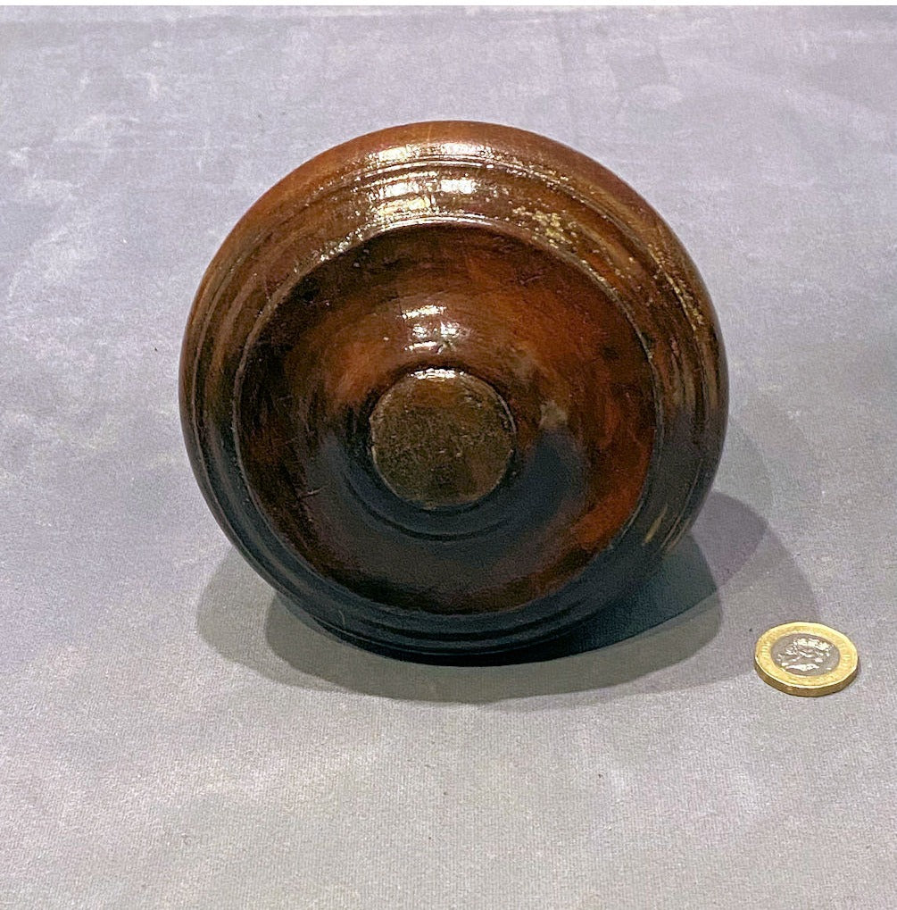 Mahogany Masonic Gavel — view 3