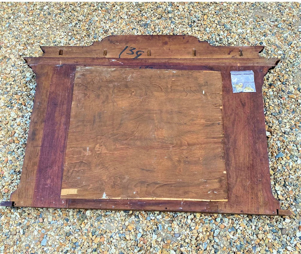 Mahogany Overmantel — view 2