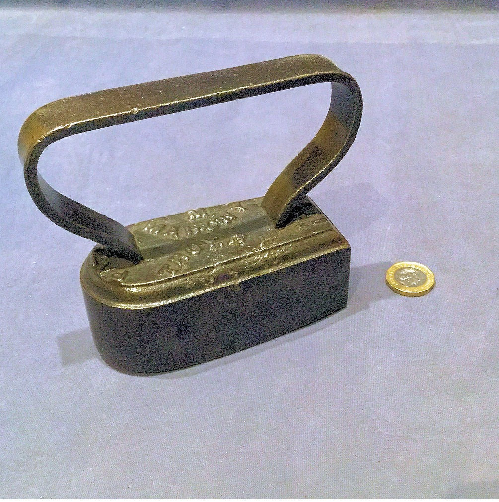 Mahony of New York Tailors Iron — Iron, late 19th century
