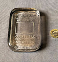 Manchester Advertising Paperweight — Glass, 1920's