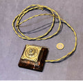 Marble & Brass Interior Electric Bell Press — Brass, 1920's