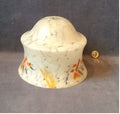 Marbled Glass Lamp Shade — Glass, 1930's
