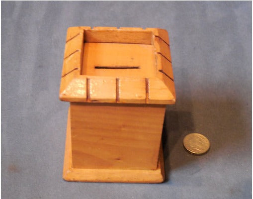Mauchline ware Money Box — view 2