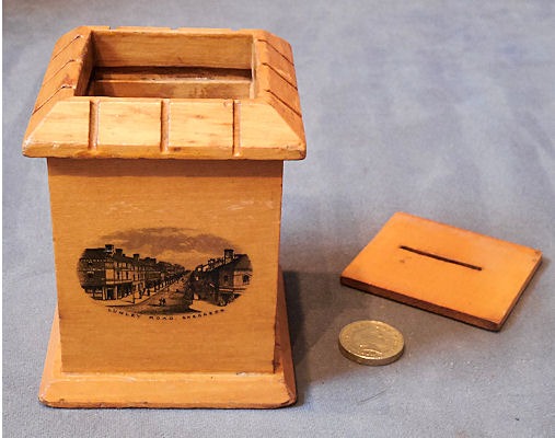 Mauchline ware Money Box — view 3