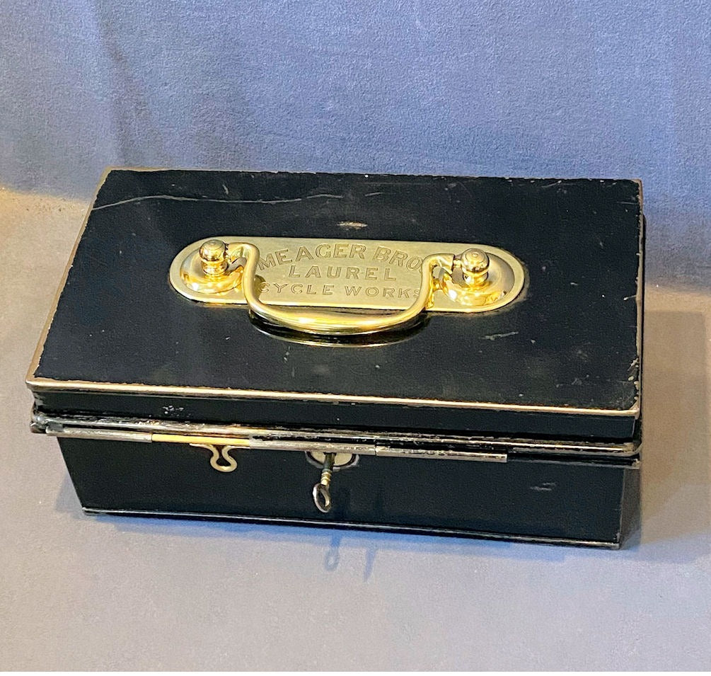 Meager Bros Cash Box — Steel, circa 1900