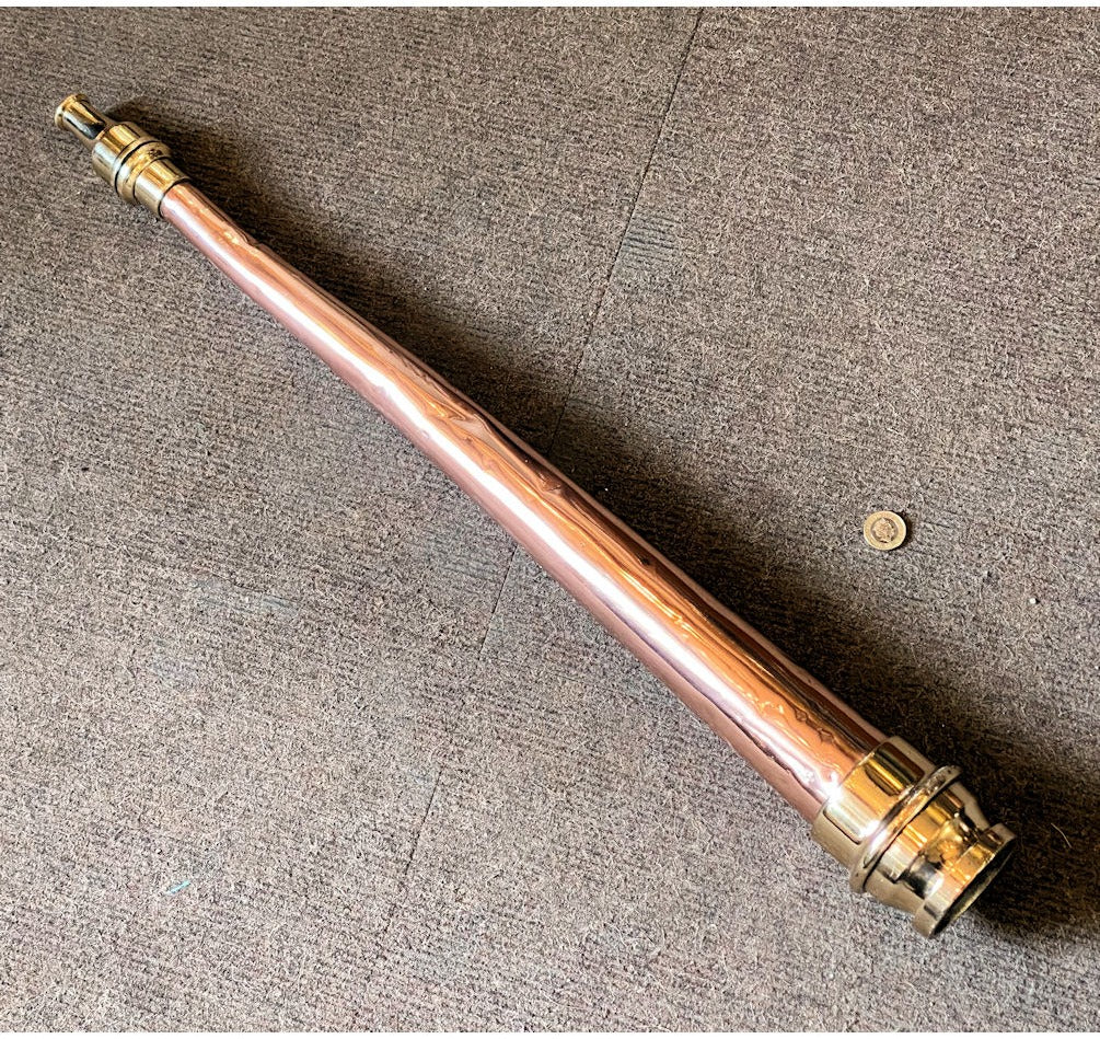 Merryweather Copper Fire Hose Branch — view 2