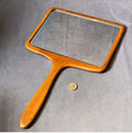 Milliners Hand Mirror — Glass, late 19th century