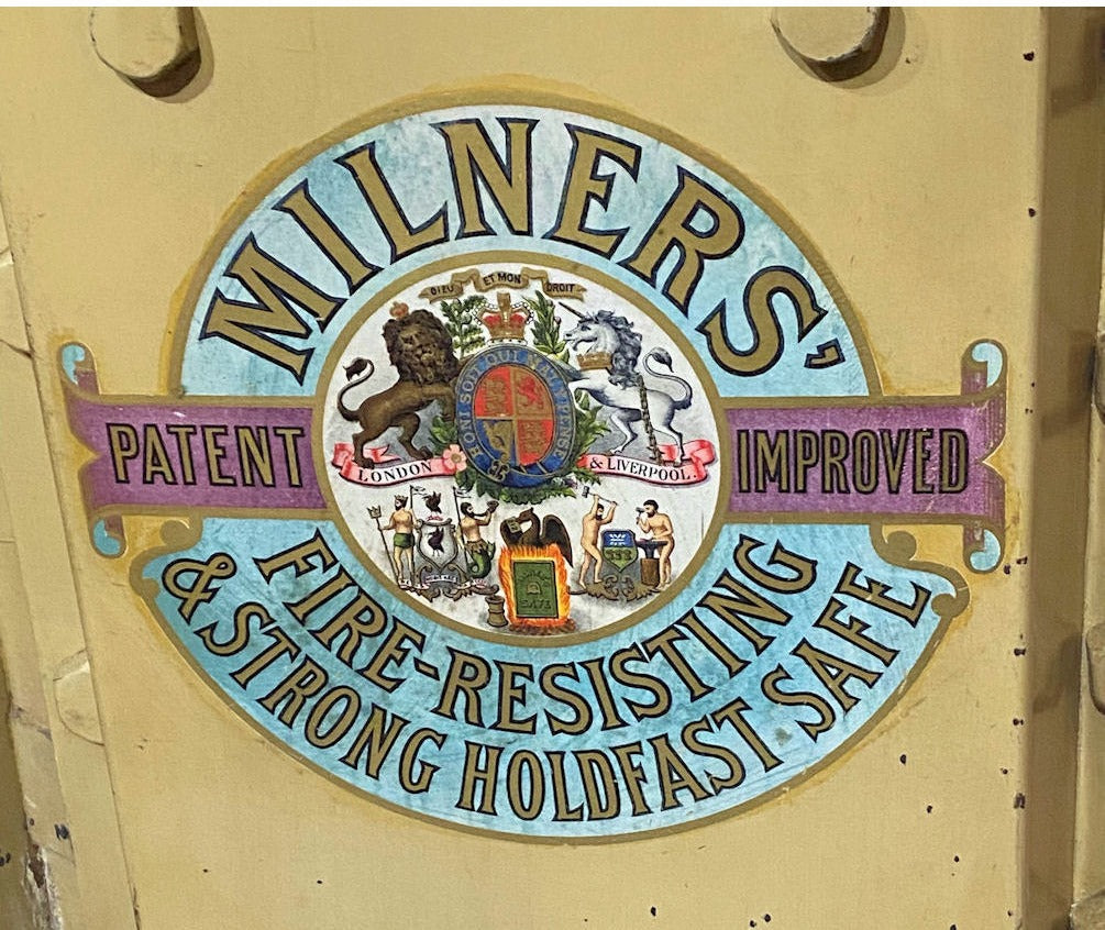 Milners Fireproof Safe — view 5