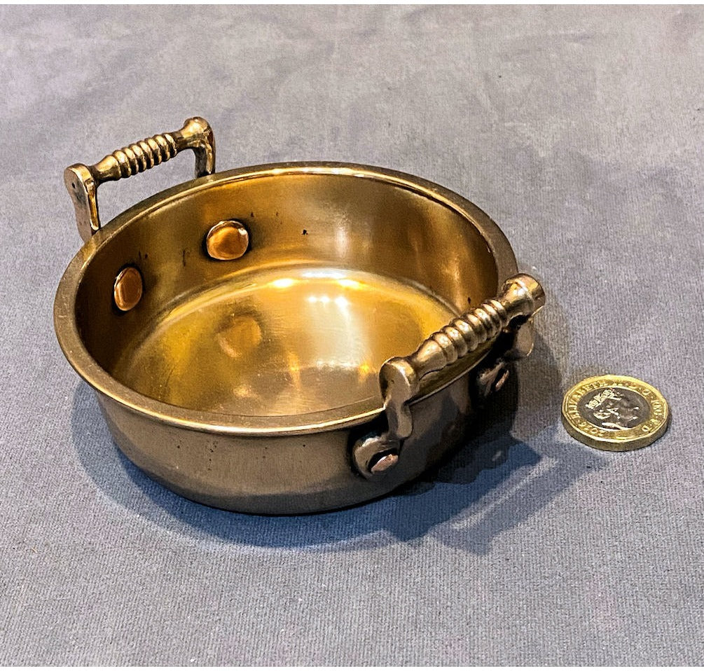 Miniature Brass Preserve Pan — view 2