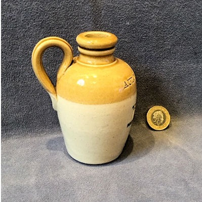 Miniature Stoneware Flagon — view 3