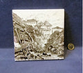 Minton Sepia Pictorial Tile — Ceramic, late 19th century