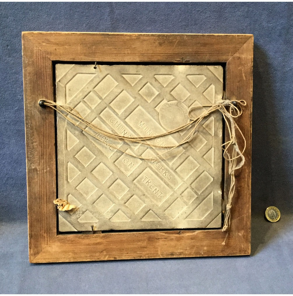 Mintons 8" Pictorial Tile — view 2