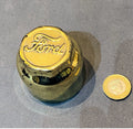 Model T Ford Brass Hub Cap — Brass, circa 1912
