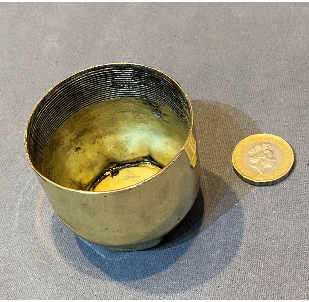 Model T Ford Brass Hub Cap — view 2