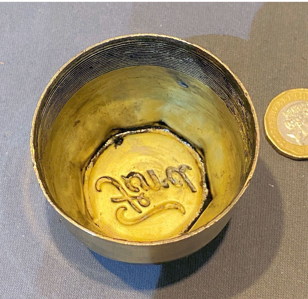Model T Ford Brass Hub Cap — view 3
