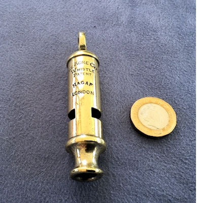 NAGAF Acme City Whistle — Brass