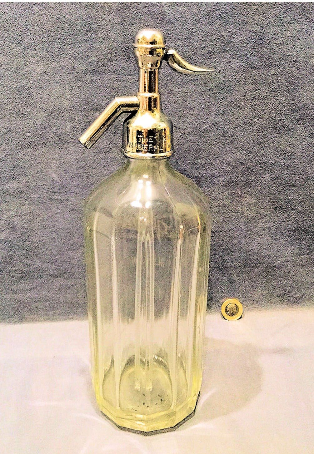 Newbury Glass Soda Syphon — view 2