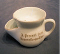 Newcastle Shaving Mug — Ceramic, 1920's