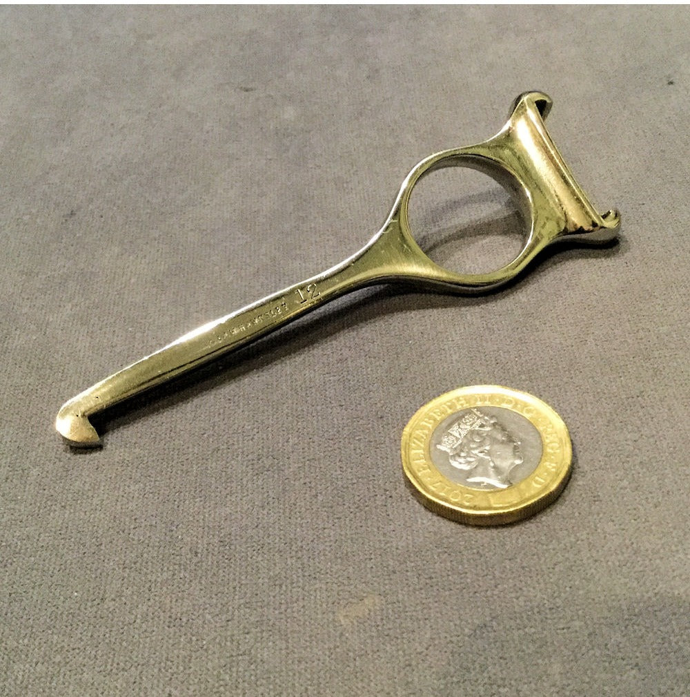 Nickel 12 Bore Cartridge Extractor — view 2
