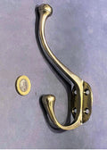 Nickel Hat and Coat Hook — Nickel, late 19th century