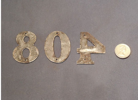 Nickel House Numbers — view 2