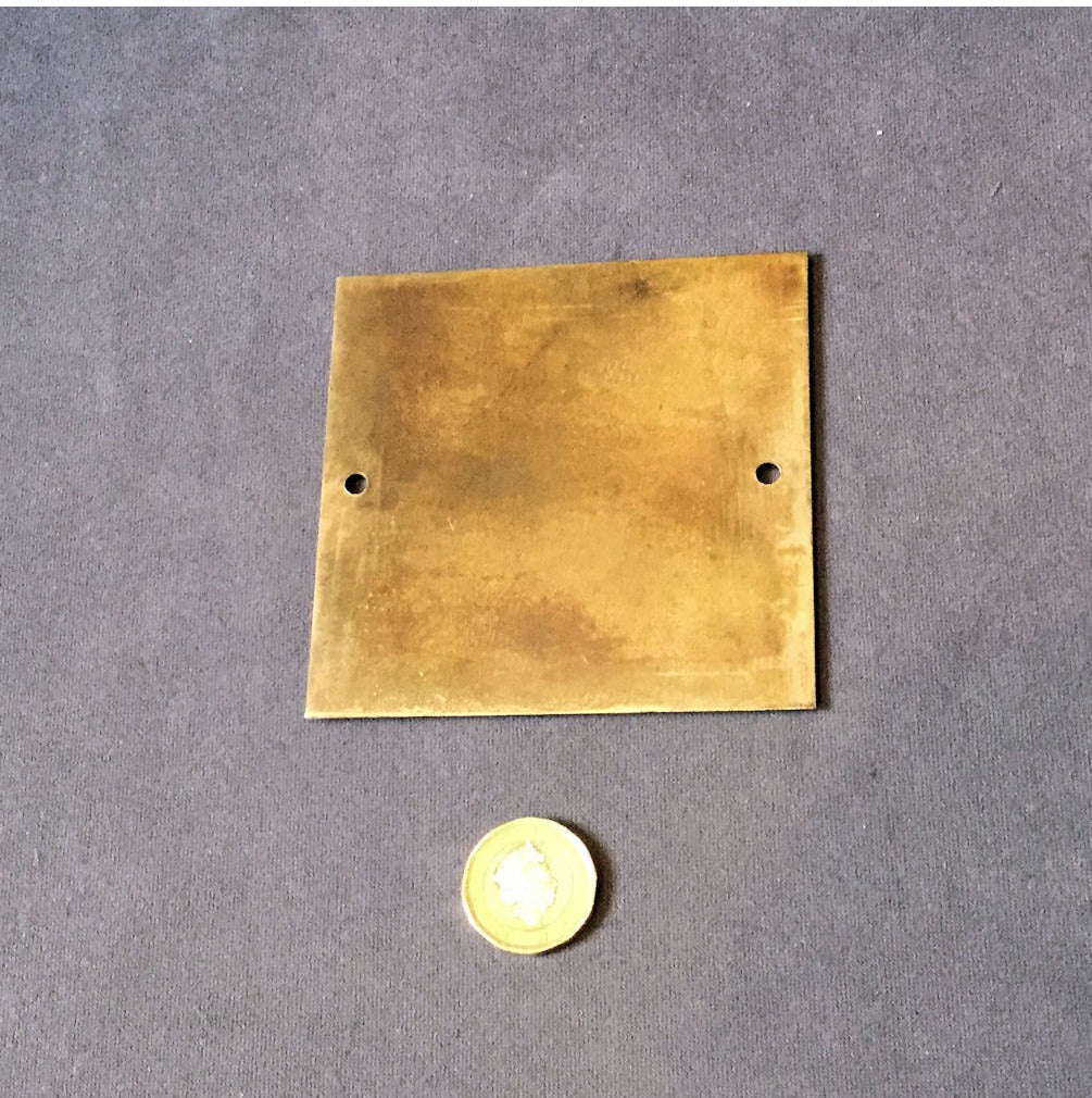 Nickel Memorial Plaque — view 2