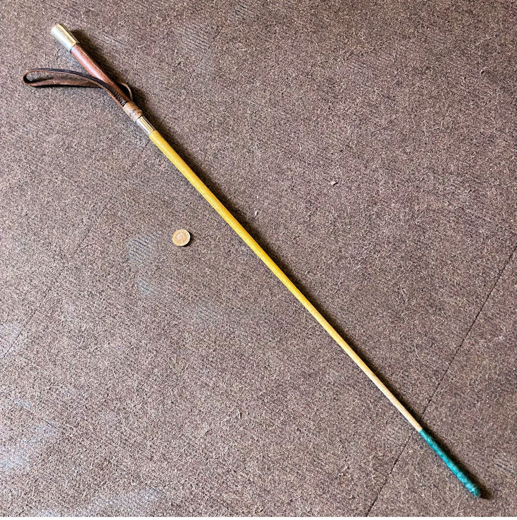 Nickel Mounted Riding Crop — Nickel
