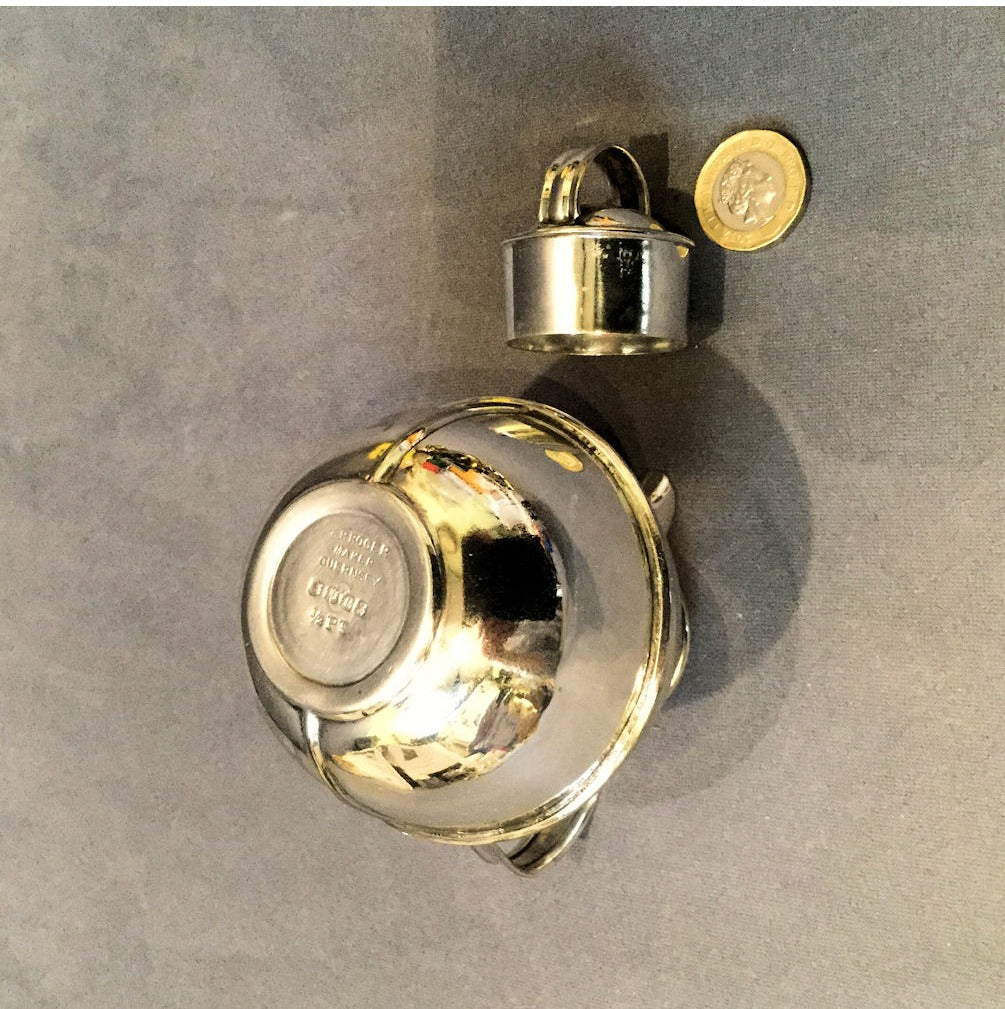 Nickel Plated Guernsey Milk Jug — view 4