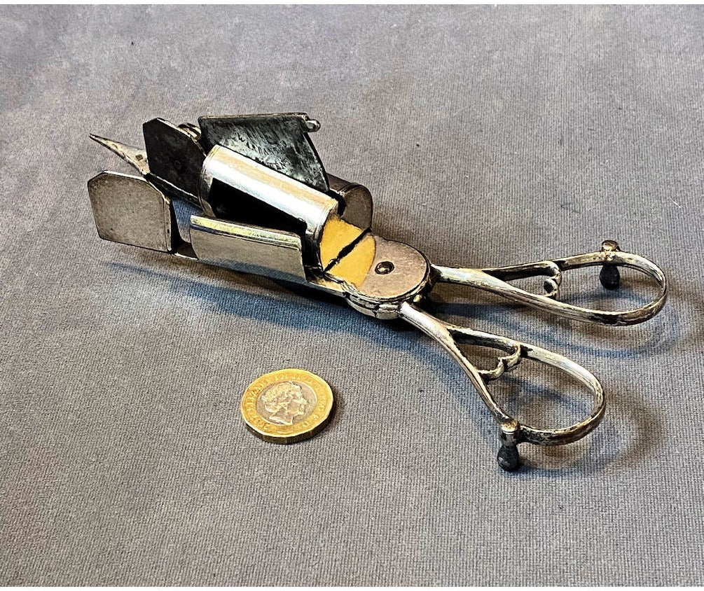 Nickel Plated Steel Candle Snuffer & Doubter — view 3
