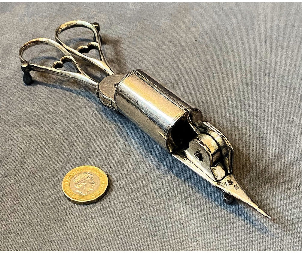 Nickel Plated Steel Candle Snuffer & Doubter — view 5