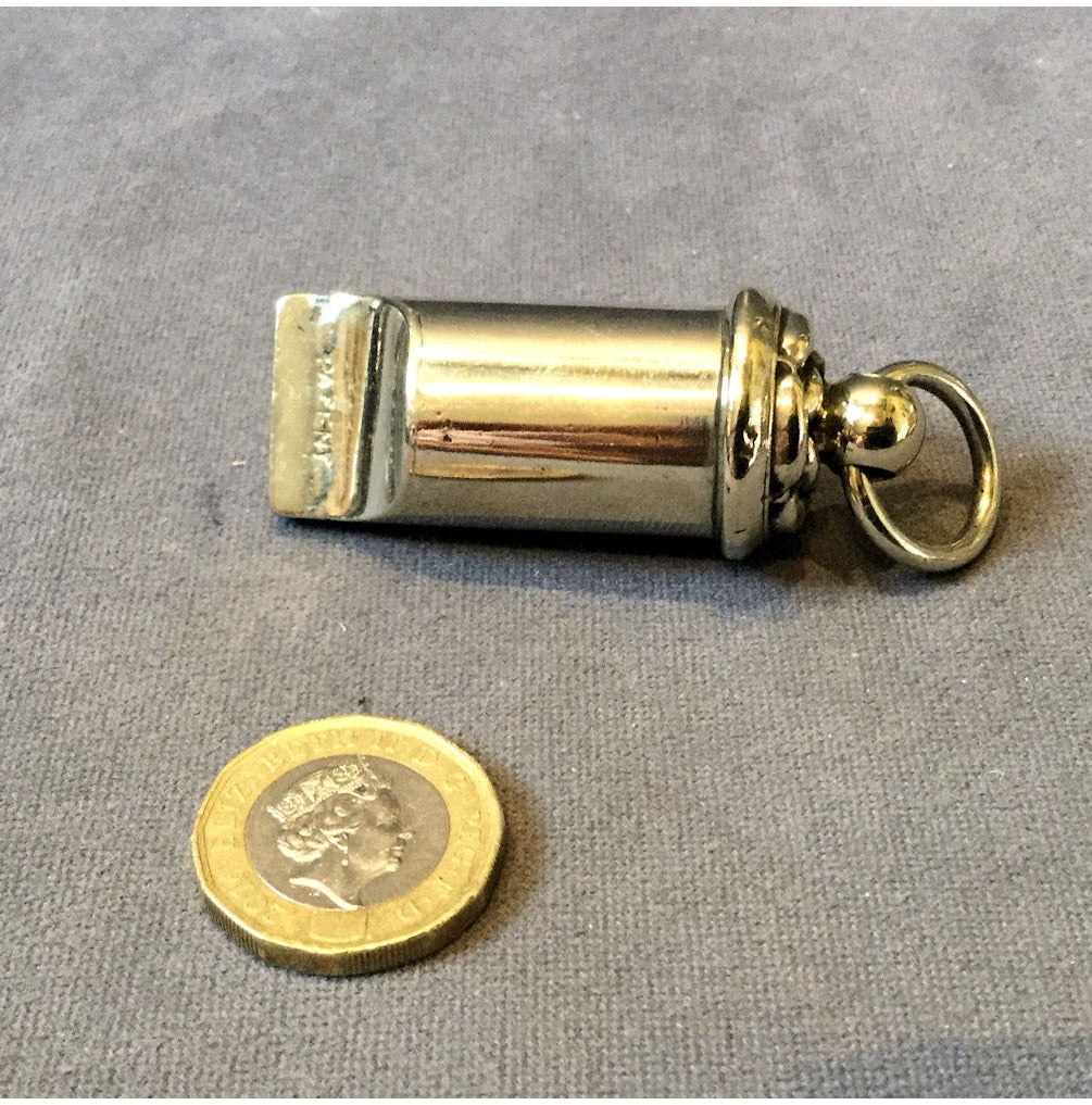 Nickel Plated Whistle — view 2