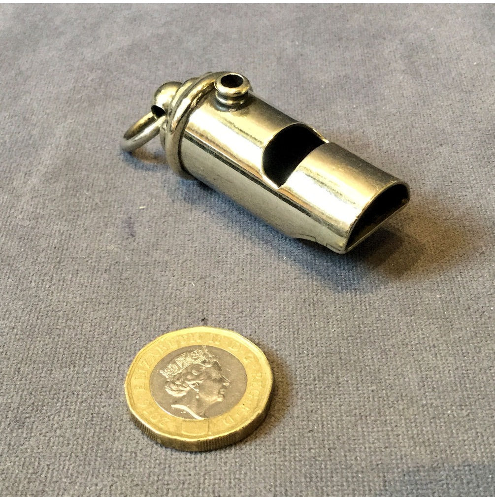 Nickel Plated Whistle — view 3