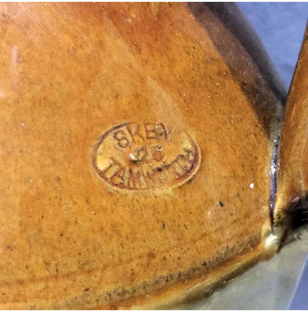 Nutfield Manufacturer Co Stoneware Flagon — view 3